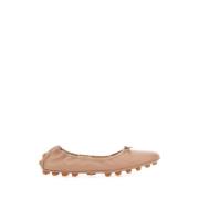 Tod's Dam Balett Flats Skor Beige, Dam