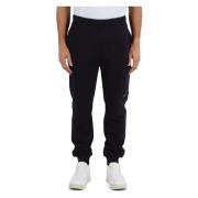 C.p. Company Bomulls sweatpants med logodetalj Blue, Herr