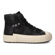 Philippe Model Sneakers Paris Haute Tennis Black, Dam