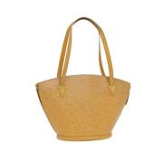 Louis Vuitton Vintage Pre-owned Laeder louis-vuitton-vskor Yellow, Dam