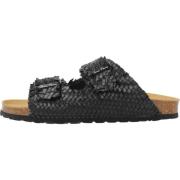 Toni Pons Guam Guam Sliders Black, Dam