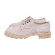 Eleventy Derby Mockaskor Beige, Herr