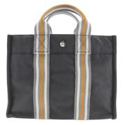 Hermès Vintage Pre-owned Canvas handvskor Black, Dam