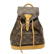 Louis Vuitton Vintage Pre-owned Canvas ryggsckar Brown, Dam