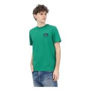 Tommy Hilfiger Grön T-shirt med Logodetalj Green, Herr