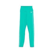 Sporty & Rich Grön/Vit Sportleggings Green, Dam