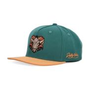 Dolly Noire Skogsnatt Snapback Hatt Unisex Green, Unisex