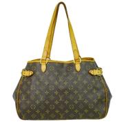 Louis Vuitton Vintage Pre-owned Canvas louis-vuitton-vskor Brown, Dam