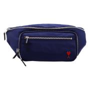 Ami Paris Belt Bags Blue, Dam