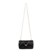 Tory Burch Diamantquiltad axelväska Black, Dam