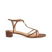 Ralph Lauren Lauren sandal Brown, Dam