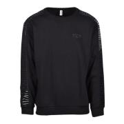 Moschino Simma Sweatshirt 100% Bomull Black, Herr