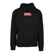 Diesel Bomullsblandad Sweatshirt Black, Herr