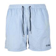 MC2 Saint Barth Herr Strand Boxershorts Blue, Herr