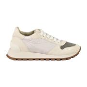 Brunello Cucinelli Sneakers Beige, Dam