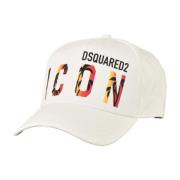 Dsquared2 Bomullsmössa White, Herr