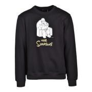 Antony Morato Stilren Sweatshirt med Bomullsblandning Black, Herr