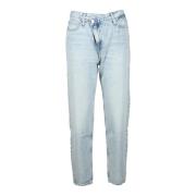 Calvin Klein Jeans Klassiska bomullsjeans Blue, Dam