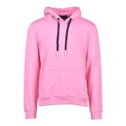 Gaudi Bomull Elastan Sweatshirt Pink, Herr