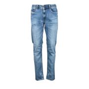 Diesel Bomullsblandning Stretch Jeans Blue, Herr