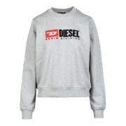 Diesel Sweatshirt Gray, Dam