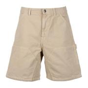 Barrow Bomull Bermuda Shorts Beige, Herr