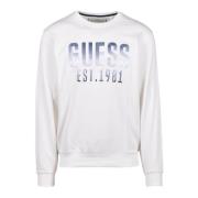 Guess Sweatshirt White, Herr