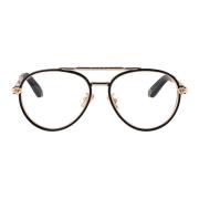 Philipp Plein Stiliga optiska Plein Light glasögon Black, Herr