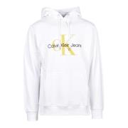 Calvin Klein Jeans Sweatshirt White, Herr