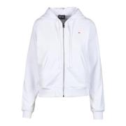 Diesel Bomullsblandning Sweatshirt White, Dam