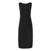 Max Mara Studio Midi Dresses Black, Dam