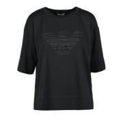 Emporio Armani Tshirt Black, Dam