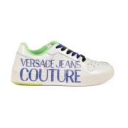 Versace Jeans Couture Gummisula Sneakers White, Herr