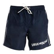 Bikkembergs Stiliga boardshorts för män Blue, Herr