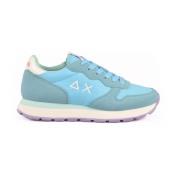 Sun68 Casual Sneakers med Gummisula Blue, Dam