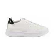 Sun68 Läder Gummisula Sneakers White, Dam