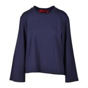 Wild Cashmere Tshirt Blue, Dam