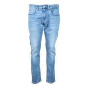 Tommy Jeans Bomullsblandning Slim Fit Jeans Blue, Herr