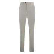 Canali Trousers Beige, Herr