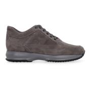 Hogan Mocka Interaktiva Sneakers Gray, Herr