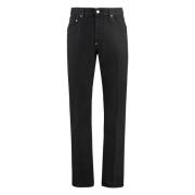 Dsquared2 Klassiska Denim Jeans med Metaldetaljer Black, Herr