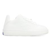 Burberry Läder lågtop sneakers White, Dam