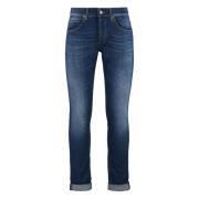 Dondup Klassiska 5-ficksjeans Blue, Herr