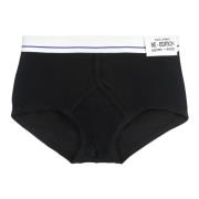 Dolce & Gabbana Logo Bomullsbriefs Black, Herr