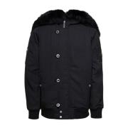 Moose Knuckles Svarta Flight Bomber Jackor Black, Herr