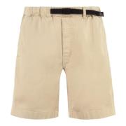 Woolrich Justerbara bomullsshorts Beige, Herr