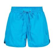 Iceberg Aktiva shorts i teknisk nylon fodrad med koboltfärgad mesh Blu...