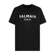 Balmain Stiliga T-shirts och Polos Kollektion Black, Herr