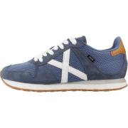 Munich Klassiska Sneakers Blue, Herr