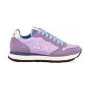 Sun68 Casual Sneakers med Gummisula Purple, Herr